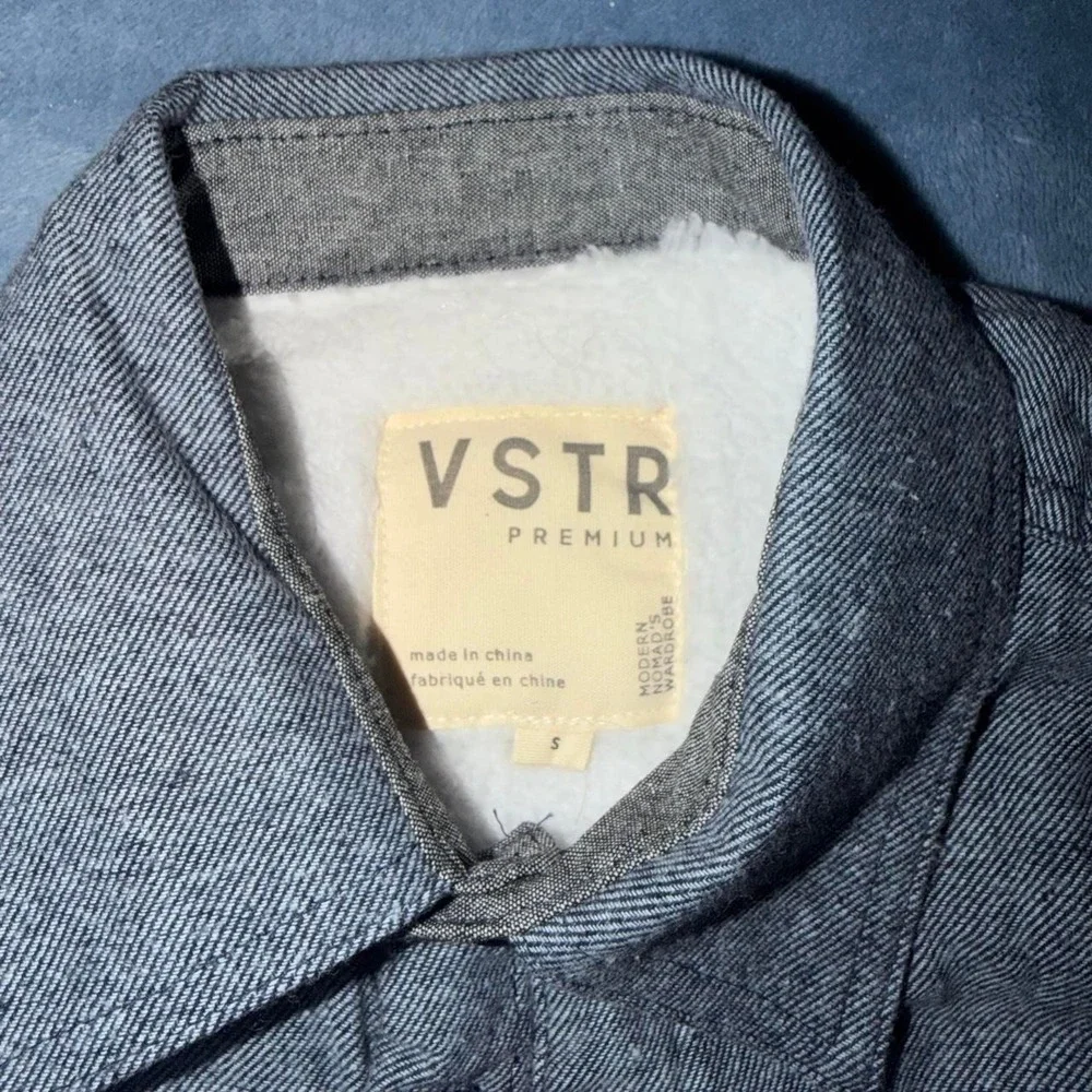 VSTR gray cotton & polyester jacket